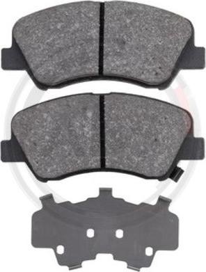 A.B.S. 37916 - Brake Pad Set, disc brake onlydrive.pro