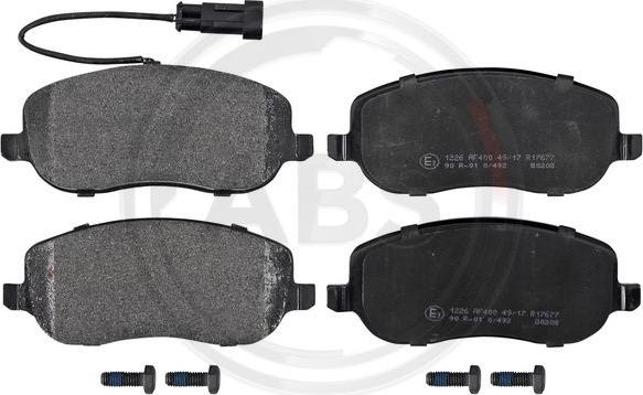 A.B.S. 37495 - Brake Pad Set, disc brake onlydrive.pro