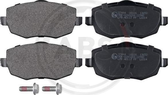 A.B.S. 37444 - Brake Pad Set, disc brake onlydrive.pro