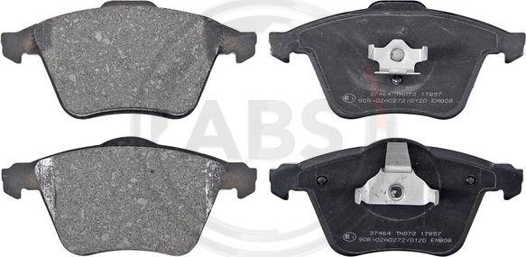 A.B.S. 37464 - Brake Pad Set, disc brake onlydrive.pro