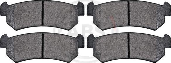 A.B.S. 37461 - Brake Pad Set, disc brake onlydrive.pro