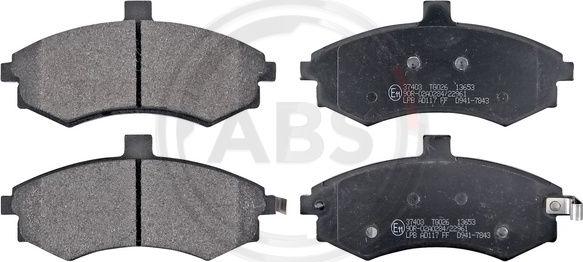 A.B.S. 37403 - Brake Pad Set, disc brake onlydrive.pro