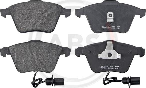 A.B.S. 37425 - Brake Pad Set, disc brake onlydrive.pro