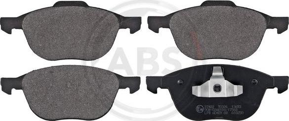 A.B.S. 37422 - Brake Pad Set, disc brake onlydrive.pro