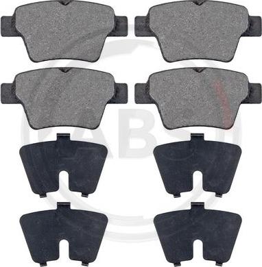 A.B.S. 37475 - Brake Pad Set, disc brake onlydrive.pro