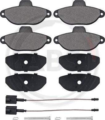 A.B.S. 37595 - Brake Pad Set, disc brake onlydrive.pro