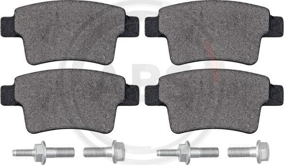 A.B.S. 37597 - Brake Pad Set, disc brake onlydrive.pro