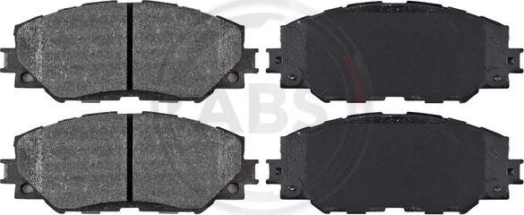 A.B.S. 37544 - Brake Pad Set, disc brake onlydrive.pro