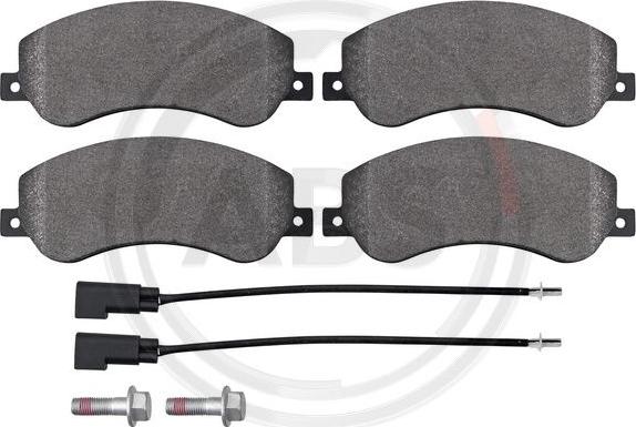 A.B.S. 37558 - Brake Pad Set, disc brake onlydrive.pro