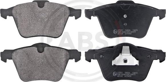 A.B.S. 37557 - Brake Pad Set, disc brake onlydrive.pro