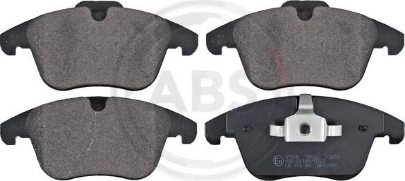 A.B.S. 37568 - Brake Pad Set, disc brake onlydrive.pro
