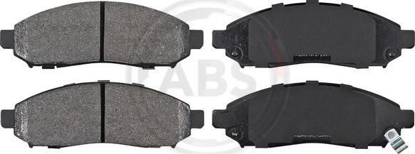 A.B.S. 37518 - Brake Pad Set, disc brake onlydrive.pro