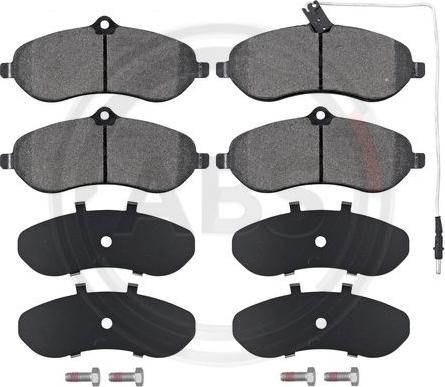 A.B.S. 37589 - Brake Pad Set, disc brake onlydrive.pro