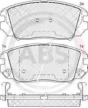 TRW GDB3422 - Brake Pad Set, disc brake onlydrive.pro