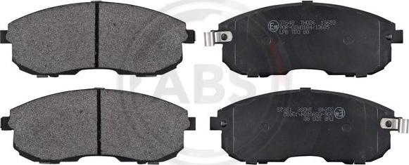 A.B.S. 37648 - Brake Pad Set, disc brake onlydrive.pro