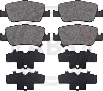 A.B.S. 37616 - Brake Pad Set, disc brake onlydrive.pro