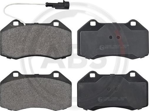 A.B.S. 37688 - Brake Pad Set, disc brake onlydrive.pro