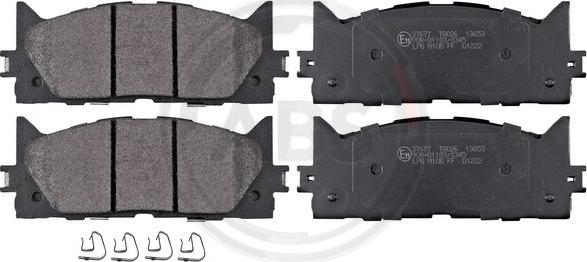 A.B.S. 37677 - Brake Pad Set, disc brake onlydrive.pro