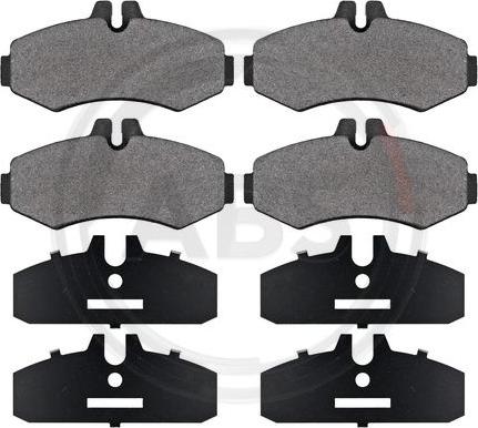 A.B.S. 37095 - Brake Pad Set, disc brake onlydrive.pro