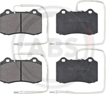 A.B.S. 37049 - Brake Pad Set, disc brake onlydrive.pro