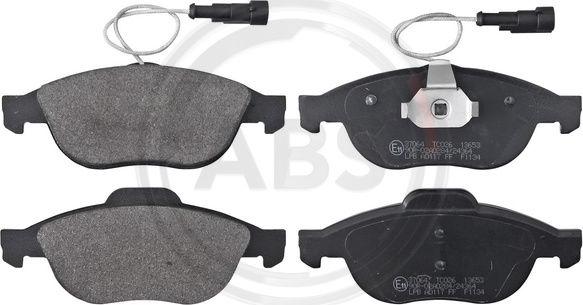 A.B.S. 37064 - Brake Pad Set, disc brake onlydrive.pro