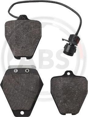 A.B.S. 37005 - Brake Pad Set, disc brake onlydrive.pro