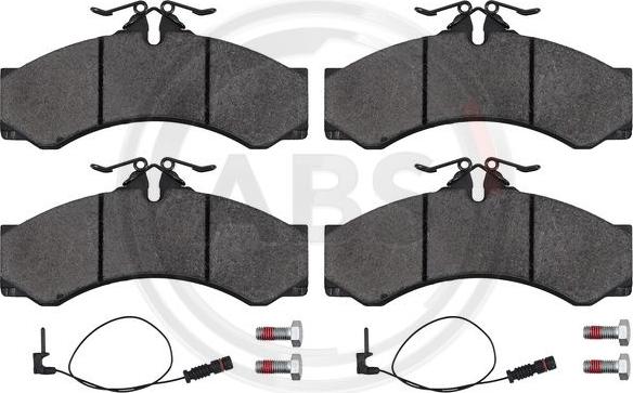 A.B.S. 37000 - Brake Pad Set, disc brake onlydrive.pro