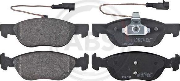 A.B.S. 37012 - Brake Pad Set, disc brake onlydrive.pro