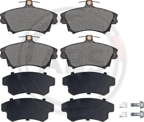 A.B.S. 37020 - Brake Pad Set, disc brake onlydrive.pro