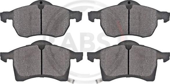 A.B.S. 37076 - Brake Pad Set, disc brake onlydrive.pro