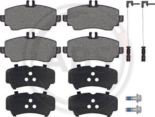 A.B.S. 37078 - Brake Pad Set, disc brake onlydrive.pro