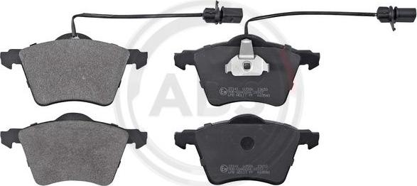 A.B.S. 37141 - Brake Pad Set, disc brake onlydrive.pro