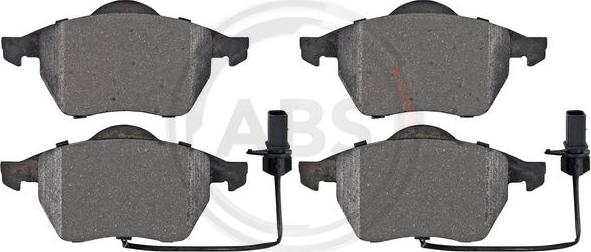 A.B.S. 37156 - Brake Pad Set, disc brake onlydrive.pro