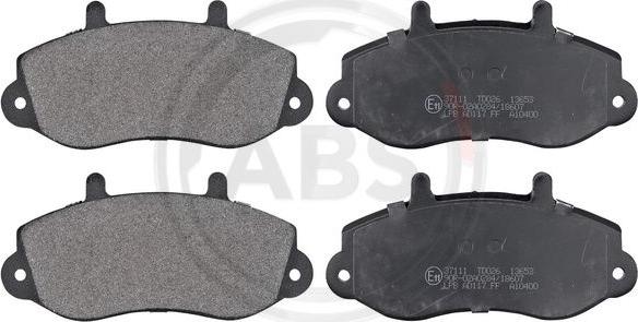 A.B.S. 37111 - Brake Pad Set, disc brake onlydrive.pro