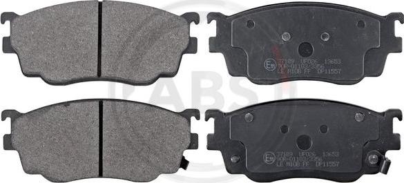 A.B.S. 37189 - Brake Pad Set, disc brake onlydrive.pro