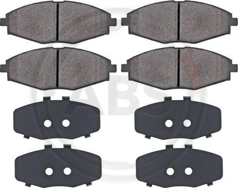 A.B.S. 37139 - Brake Pad Set, disc brake onlydrive.pro