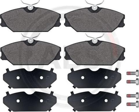 A.B.S. 37138 - Brake Pad Set, disc brake onlydrive.pro