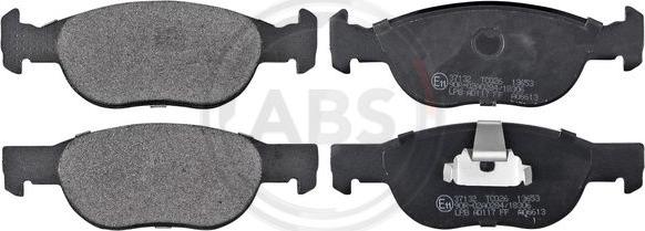 A.B.S. 37132 - Brake Pad Set, disc brake onlydrive.pro