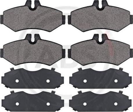 A.B.S. 37124 - Brake Pad Set, disc brake onlydrive.pro