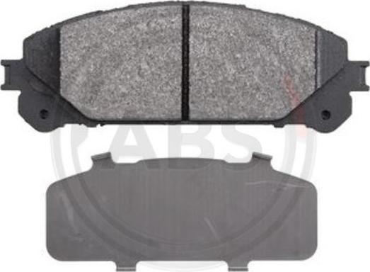 A.B.S. 37844 - Brake Pad Set, disc brake onlydrive.pro