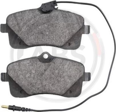 A.B.S. 37858 - Brake Pad Set, disc brake onlydrive.pro