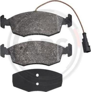 A.B.S. 37865 - Brake Pad Set, disc brake onlydrive.pro