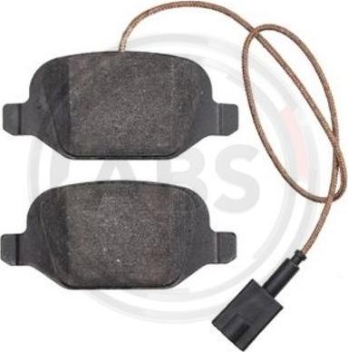 A.B.S. 37863 - Brake Pad Set, disc brake onlydrive.pro