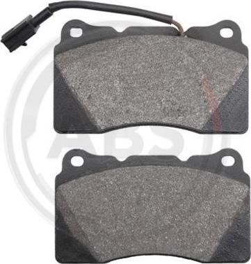 A.B.S. 37884 - Brake Pad Set, disc brake onlydrive.pro