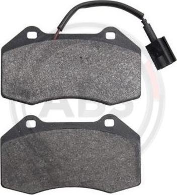 A.B.S. 37877 - Brake Pad Set, disc brake onlydrive.pro