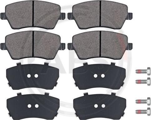 A.B.S. 37395 - Brake Pad Set, disc brake onlydrive.pro