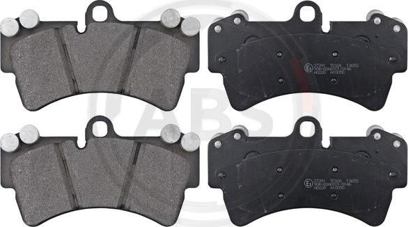 A.B.S. 37391 - Brake Pad Set, disc brake onlydrive.pro