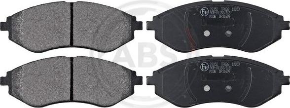 A.B.S. 37352 - Brake Pad Set, disc brake onlydrive.pro