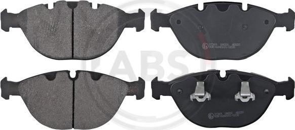 A.B.S. 37369 - Brake Pad Set, disc brake onlydrive.pro