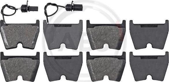 A.B.S. 37367 - Brake Pad Set, disc brake onlydrive.pro